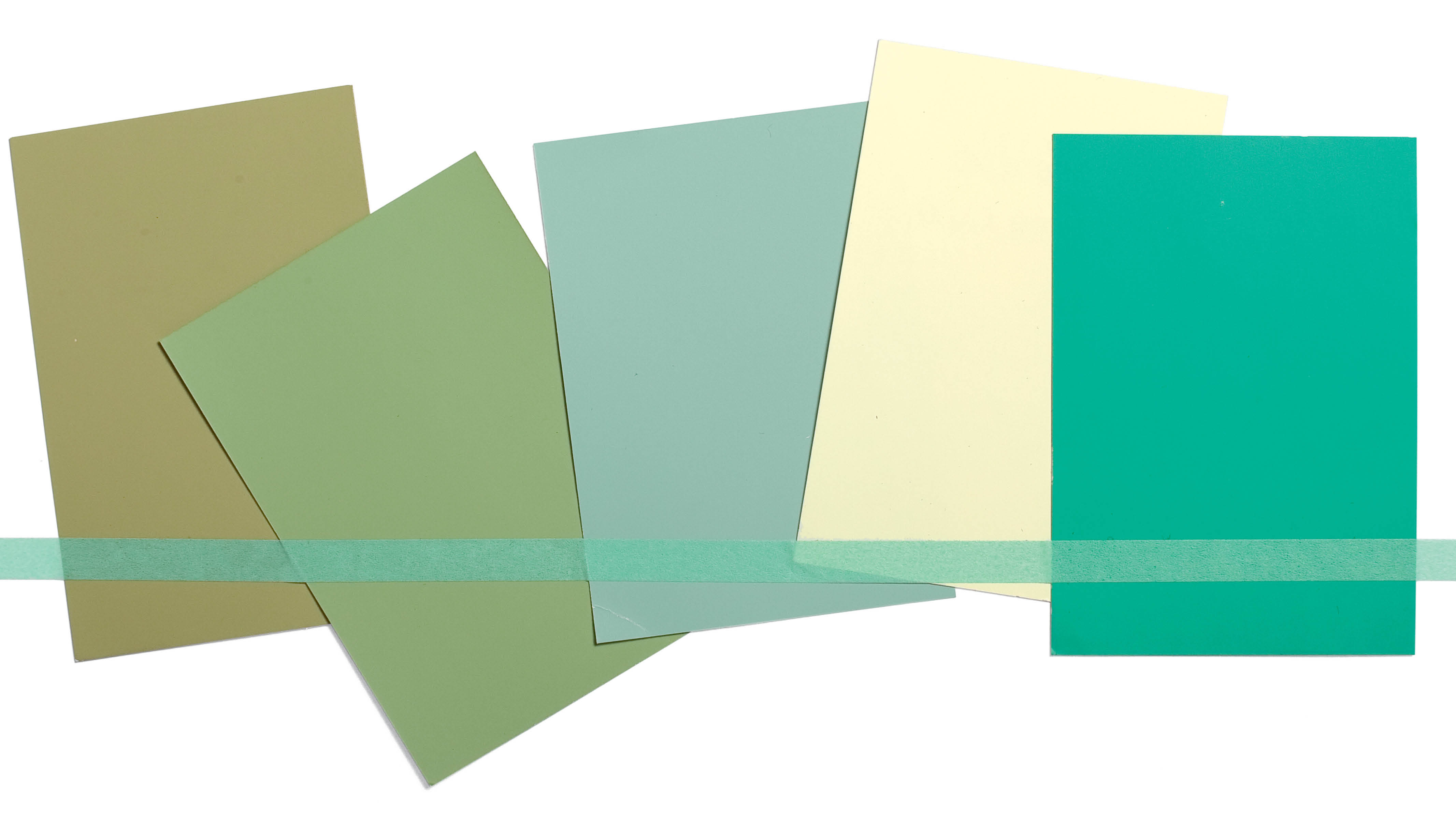 Beautiful, green colors Den grønne farve er berømt for sine harmoniske kvaliteter, som den til det perfekte kønsneutrale valg til den lille nyes børneværelse.