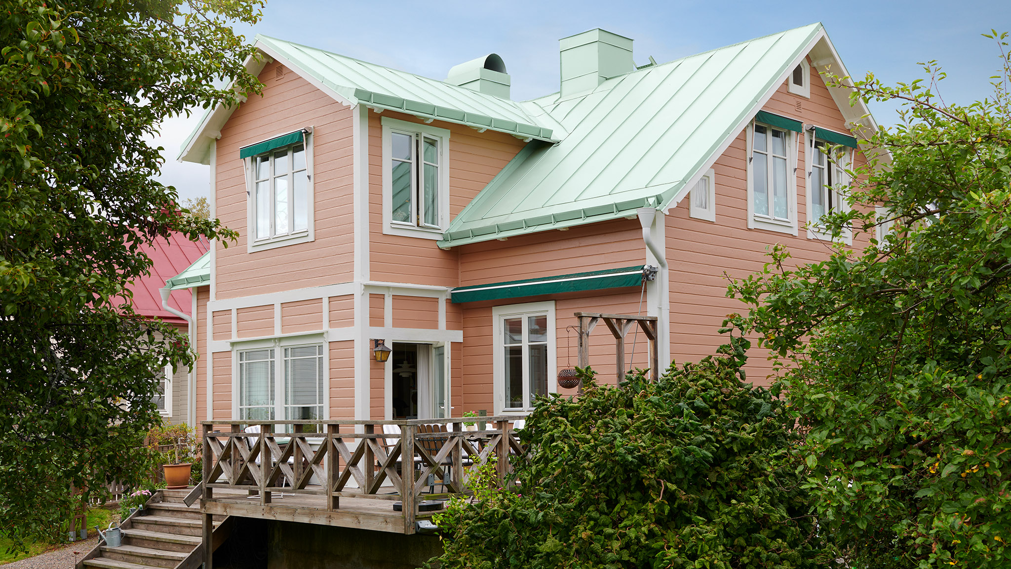 Rød husfarve i farve Summer House d husfarve i farve Summer House