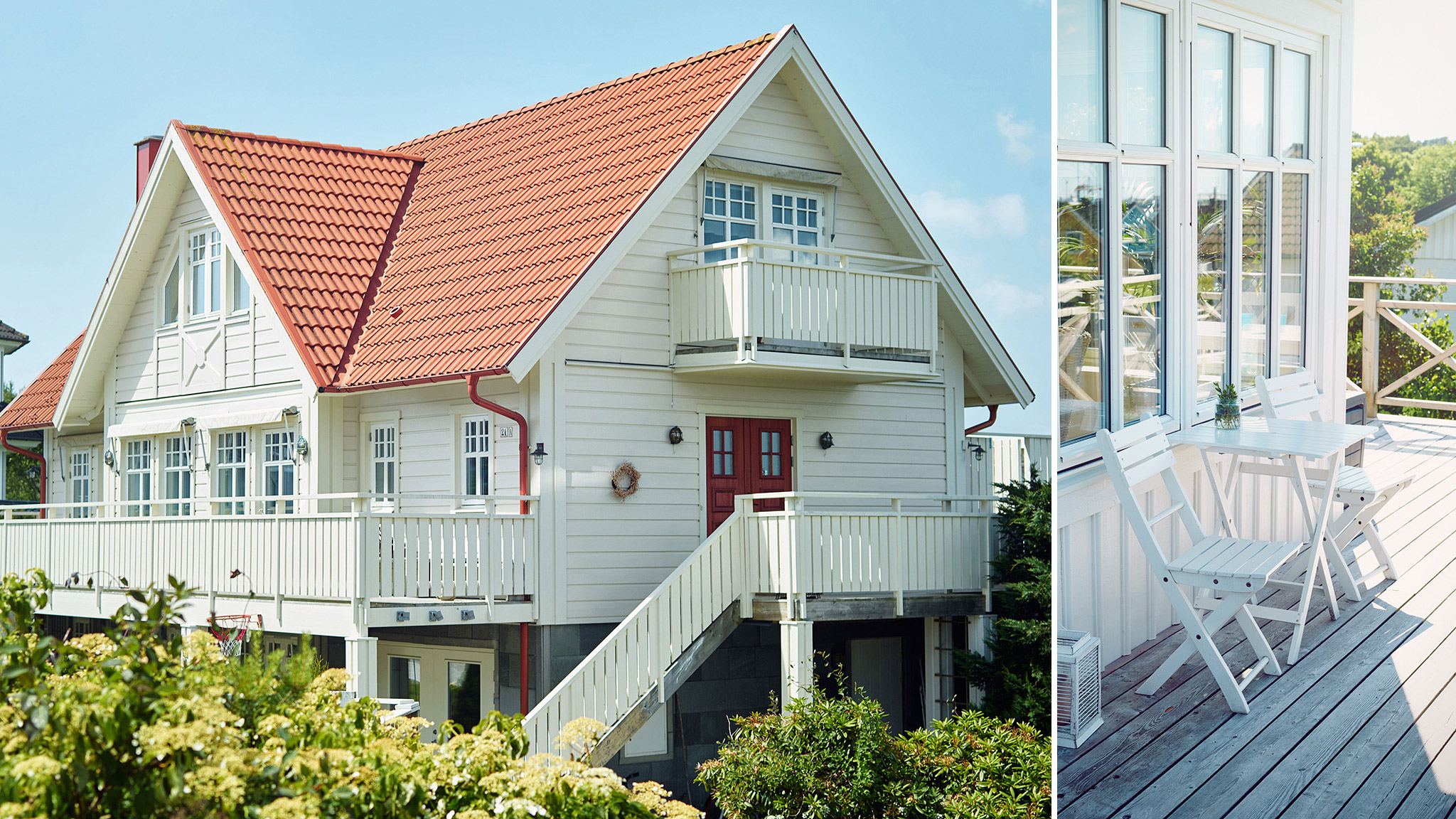 Lys maling på huse Lys maling på huse