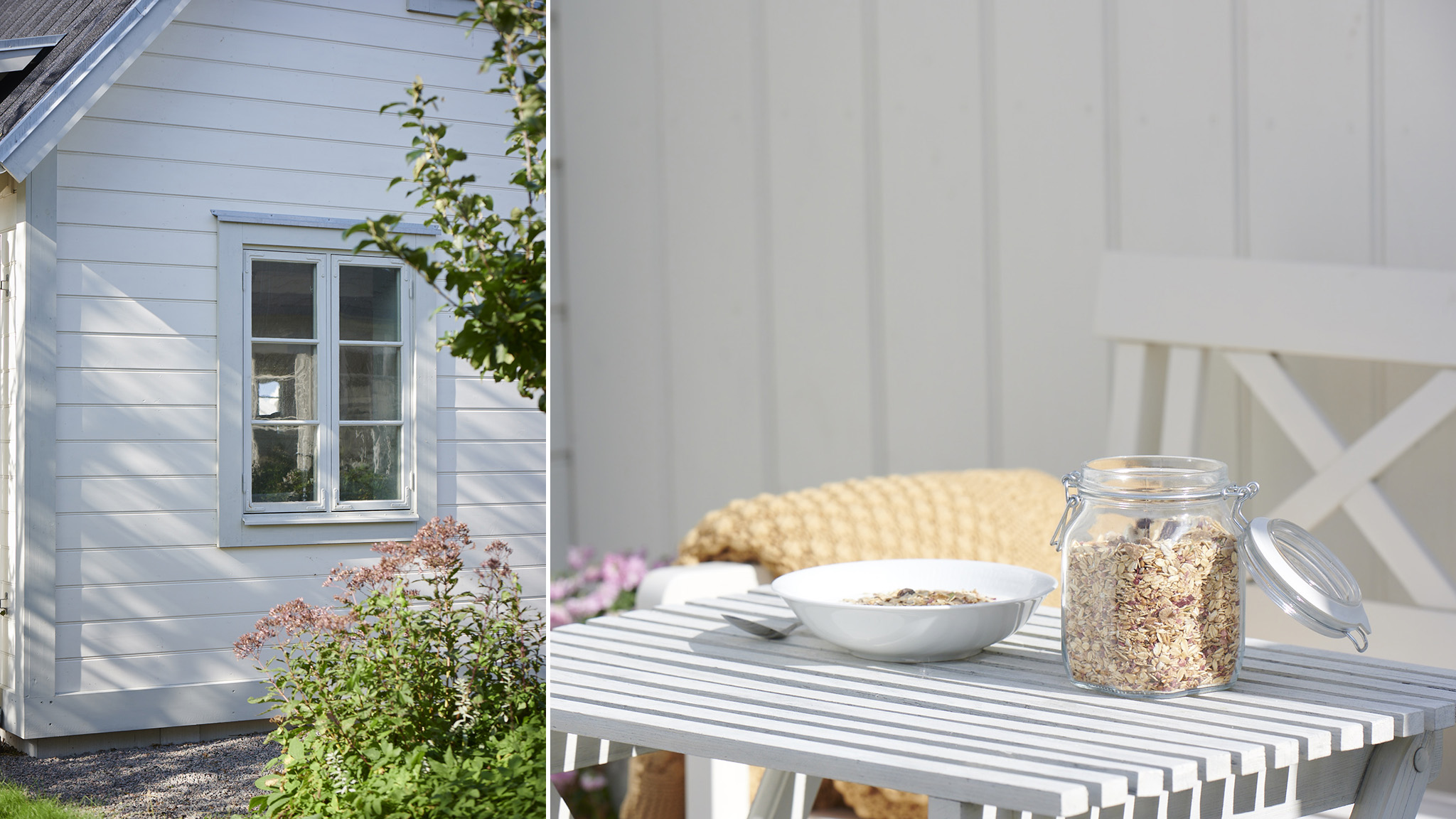 Modest white hvidmalet hus Modest White hvidmalet hus